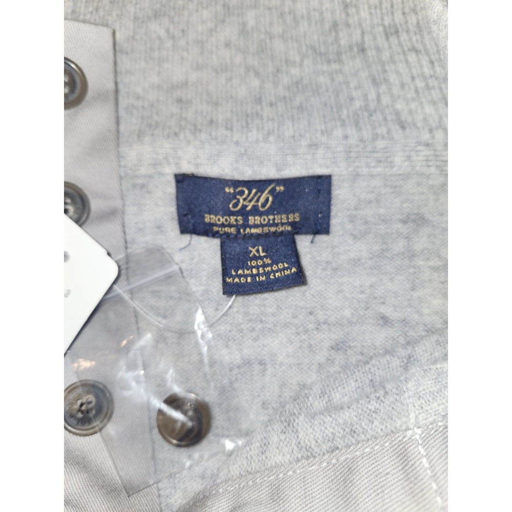 Brooks Brothers 100% Lambswool Men's Sweater XL NWT - Picture 4 of 10